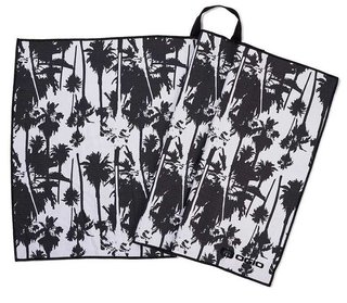 Ogio Aloha toalla de golf, negro/blanco
