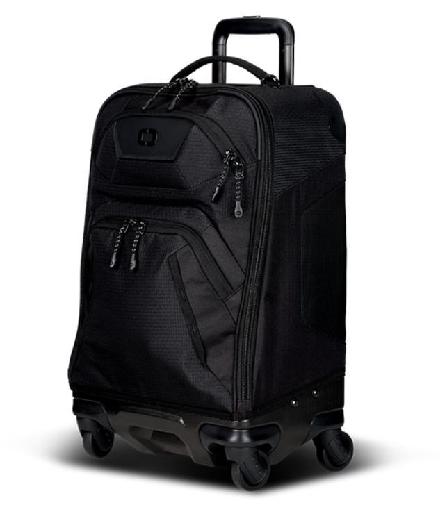 Ogio Renegade 22" 4-Wheel Travel Bag 33L bolsa de golf, negro