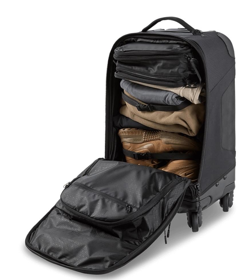 Ogio Renegade 22" 4-Wheel Travel Bag 33L bolsa de golf, negro