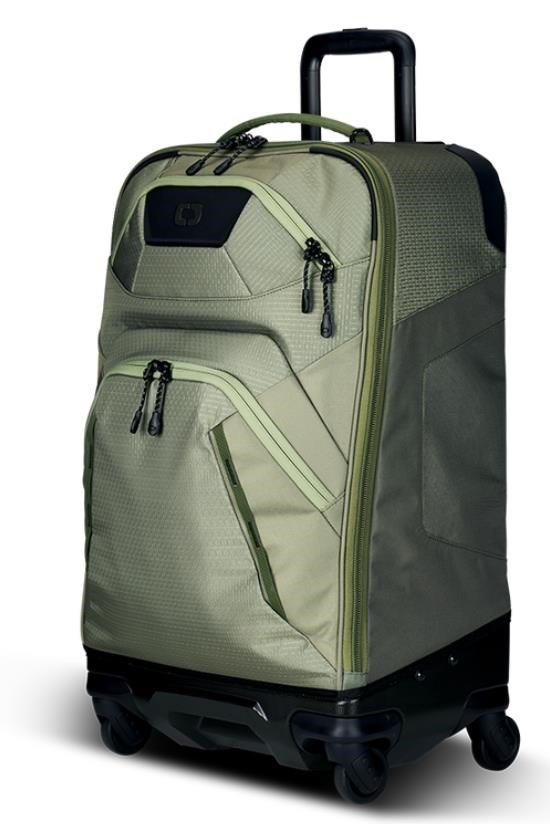 Ogio Renegade 26" 4-Wheel Travel Bag 52L bolsa de golf, trébol de cuatro hojas