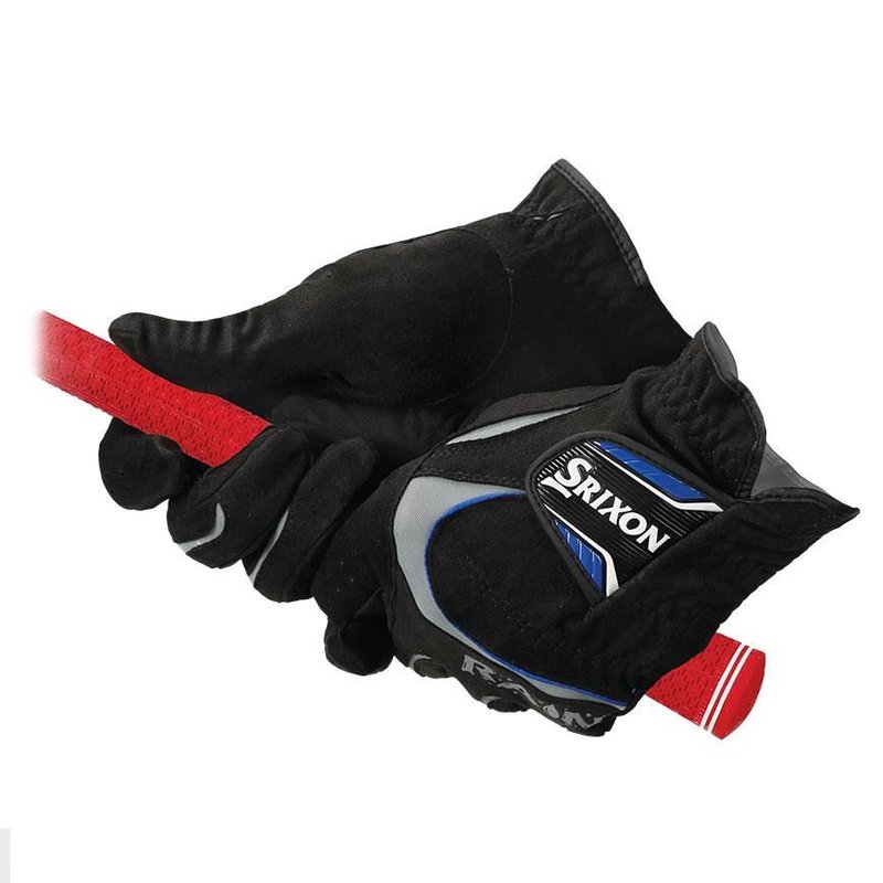 Srixon Rain guantes de golf para hombre (par), negro