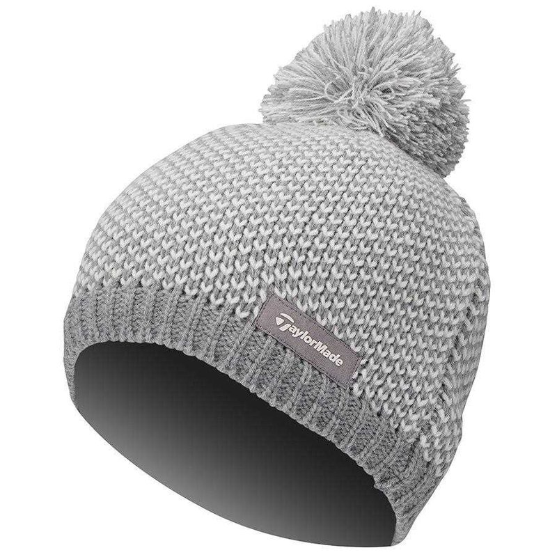 TaylorMade Beanie gorro de invierno de mujer, silver/ivory