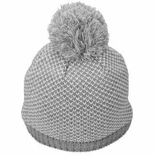 TaylorMade Beanie gorro de invierno de mujer, silver/ivory