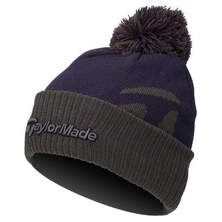 TaylorMade Bobble Beanie gorro de invierno para hombre, azul marino