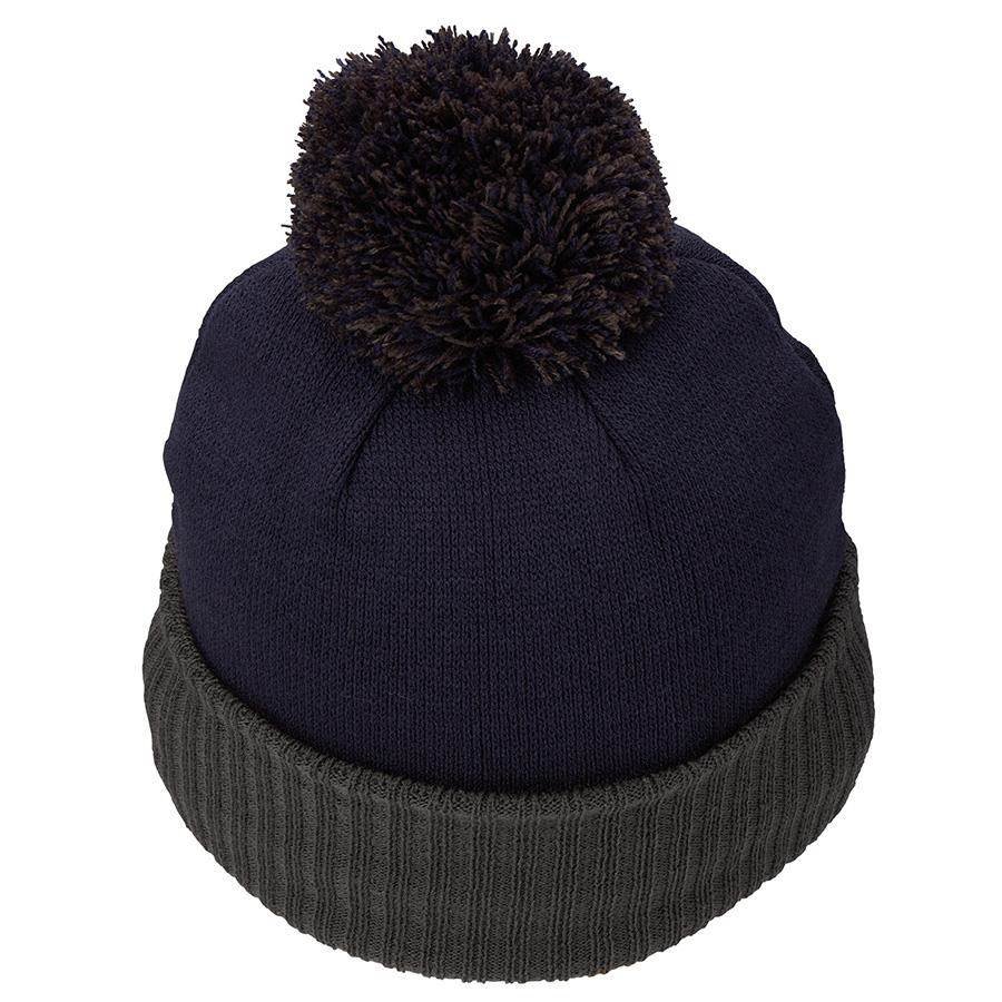 TaylorMade Bobble Beanie gorro de invierno para hombre, azul marino