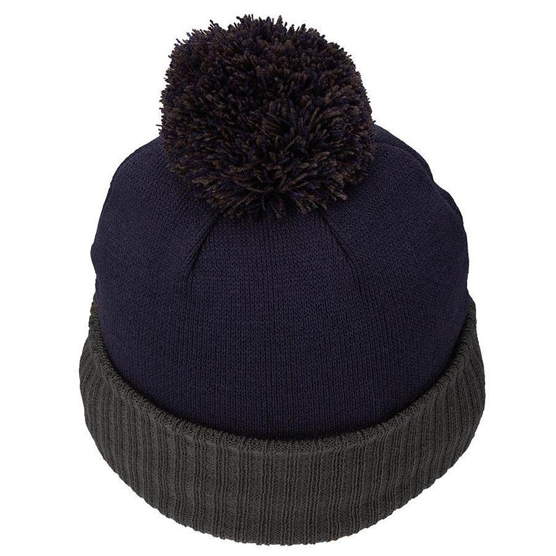 TaylorMade Bobble Beanie gorro de invierno para hombre, azul marino