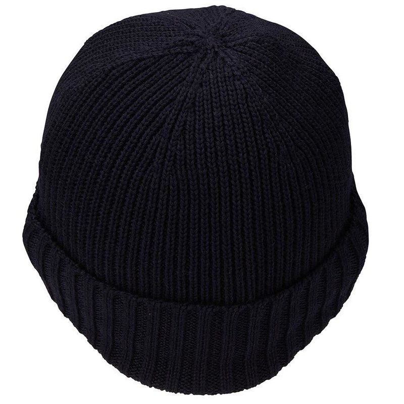 TaylorMade Ribbed Knit gorro de hombre, azul marino
