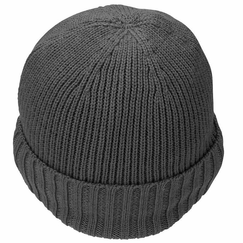 TaylorMade Ribbed Knit gorro de hombre, charcoal heather