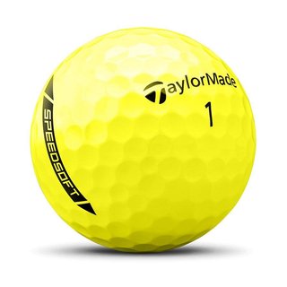 TaylorMade SpeedSoft pelotas de golf, amarillas