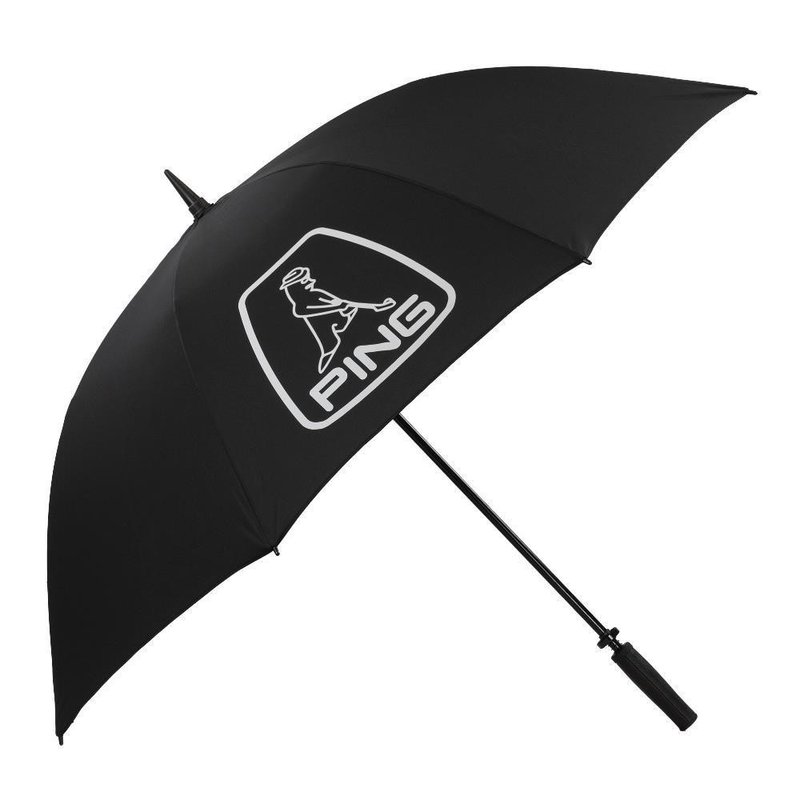PING Golf Ping Single Canopy Mr. Ping paraguas de golf 62", negro