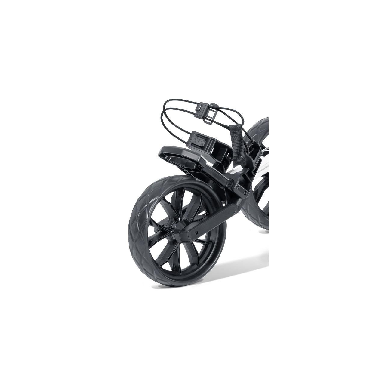 Bag Boy Slimfold Compact carrito manual, negro/negro