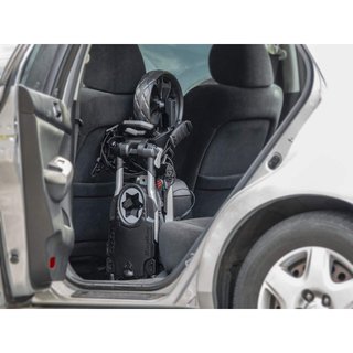 Bag Boy Slimfold Compact carrito manual, negro/negro