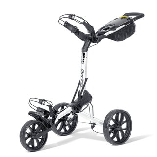 Bag Boy Slimfold Compact carrito manual, blanco/negro