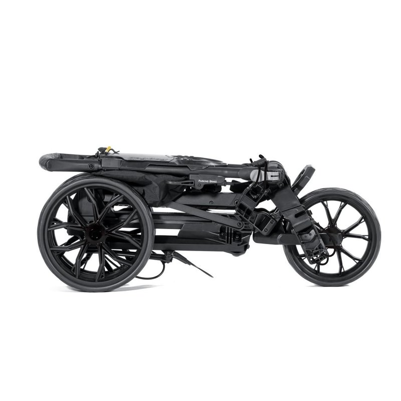 Bag Boy Slimfold Compact carrito manual, plata/negro