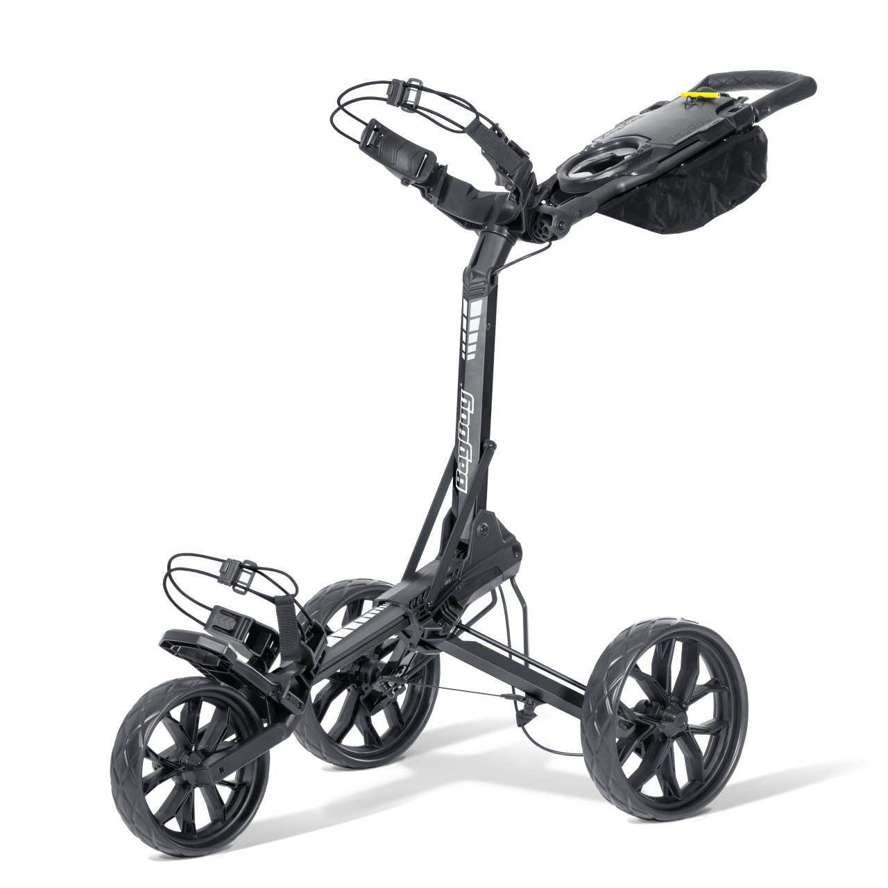 Bag Boy Slimfold Compact carrito manual, grafito/blanco