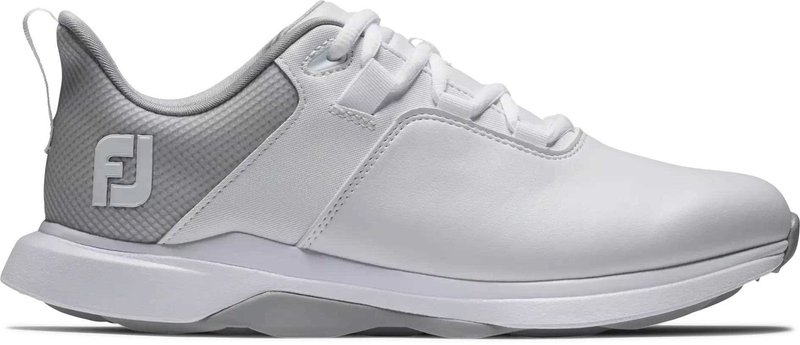 FootJoy ProLite zapatillas de golf mujer, blanco/gris