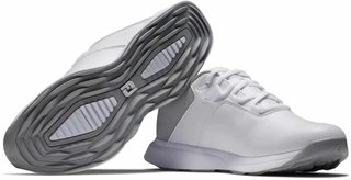 FootJoy ProLite zapatillas de golf mujer, blanco/gris