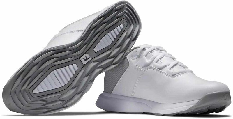 FootJoy ProLite zapatillas de golf mujer, blanco/gris