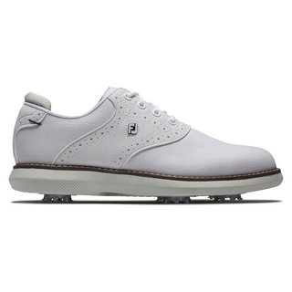 FootJoy Traditions zapatillas de golf júnior, blancas