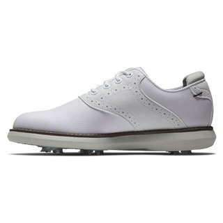 FootJoy Traditions zapatillas de golf júnior, blancas