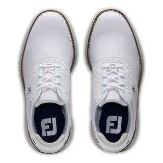 FootJoy Traditions zapatillas de golf júnior, blancas