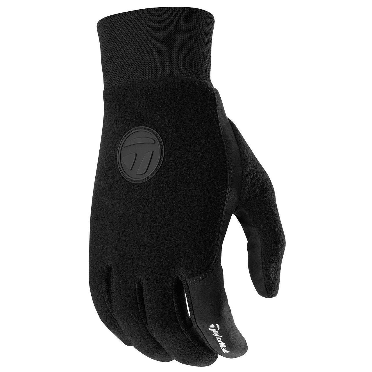 TaylorMade Cold Weather guantes de golf para hombre, negro