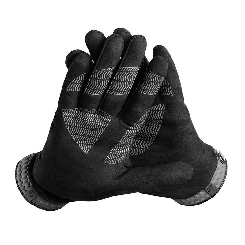 TaylorMade Rain Control guantes de golf para mujer, par, negro