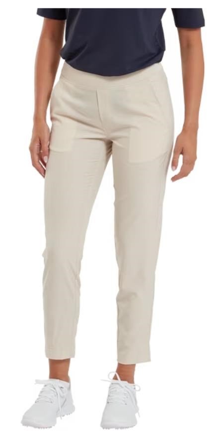FootJoy Lightweight Cropped 7/8 pantalones de mujer, beige