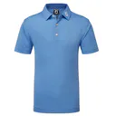 FootJoy Stretch Pique Solid junior polo, azul