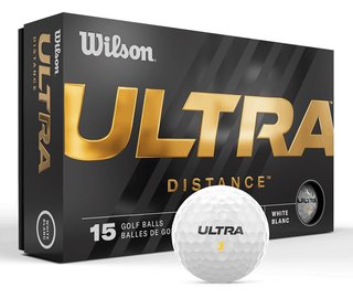 Wilson Ultra Distance pelotas de golf (15 unidades)