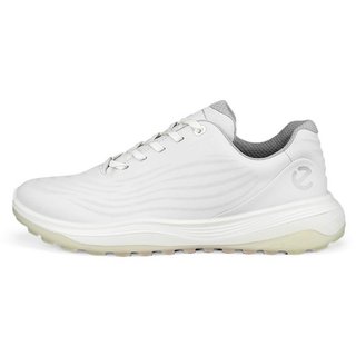 Ecco Lt1 zapatos de golf para mujer impermeables, blancos