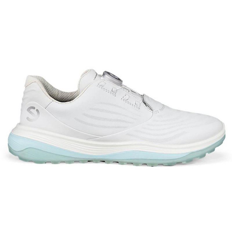 Ecco LT1 Boa zapatos de golf mujer, blanco