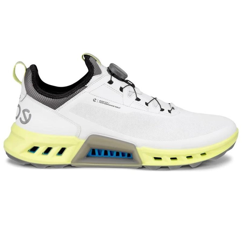 Ecco Biom C4 BOA zapatos de golf para hombre, blancos