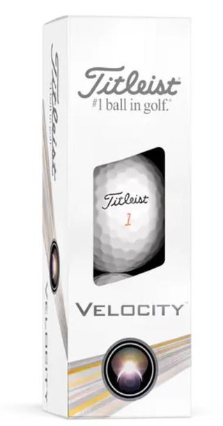Titleist Velocity pelotas de golf 2024 (12 pelotas)
