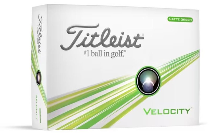 Titleist Velocity pelotas de golf 2024 (12 pelotas), verdes