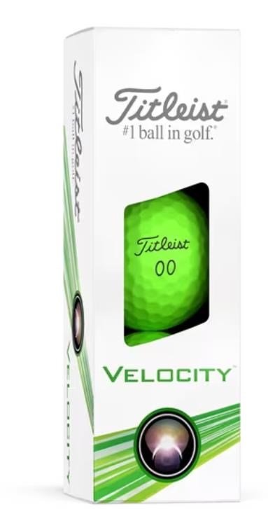 Titleist Velocity pelotas de golf 2024 (12 pelotas), verdes
