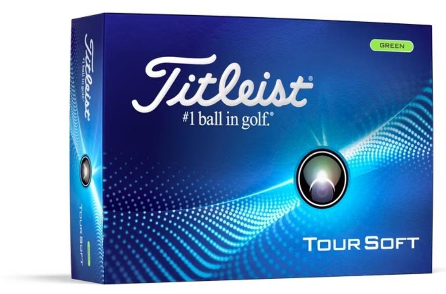 Titleist Tour Soft pelotas de golf 2024, verdes