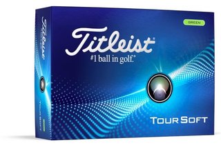 Titleist Tour Soft pelotas de golf 2024, verdes