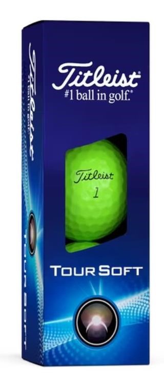 Titleist Tour Soft pelotas de golf 2024, verdes