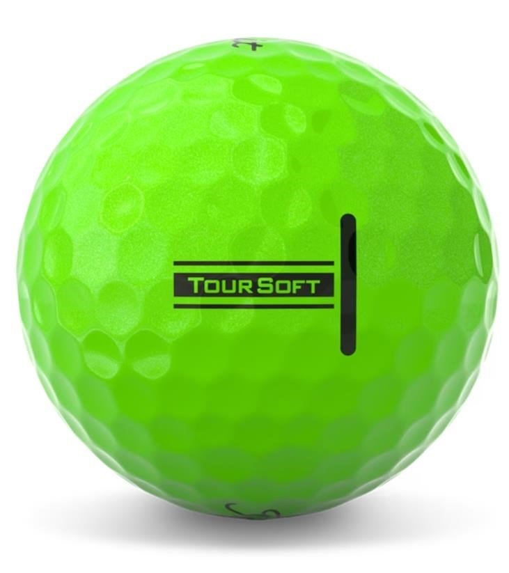 Titleist Tour Soft pelotas de golf 2024, verdes