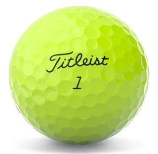Titleist AVX 2024 pelotas de golf, amarillas