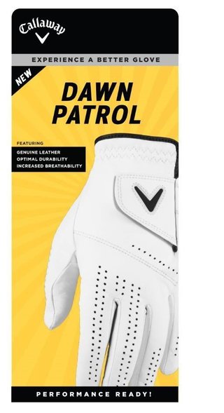 Callaway Dawn Patrol guante de golf para mujer, blanco