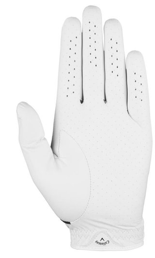 Callaway Fusion guante de golf para hombre, blanco