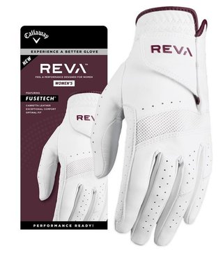 Callaway Reva guante de golf para mujer, blanco
