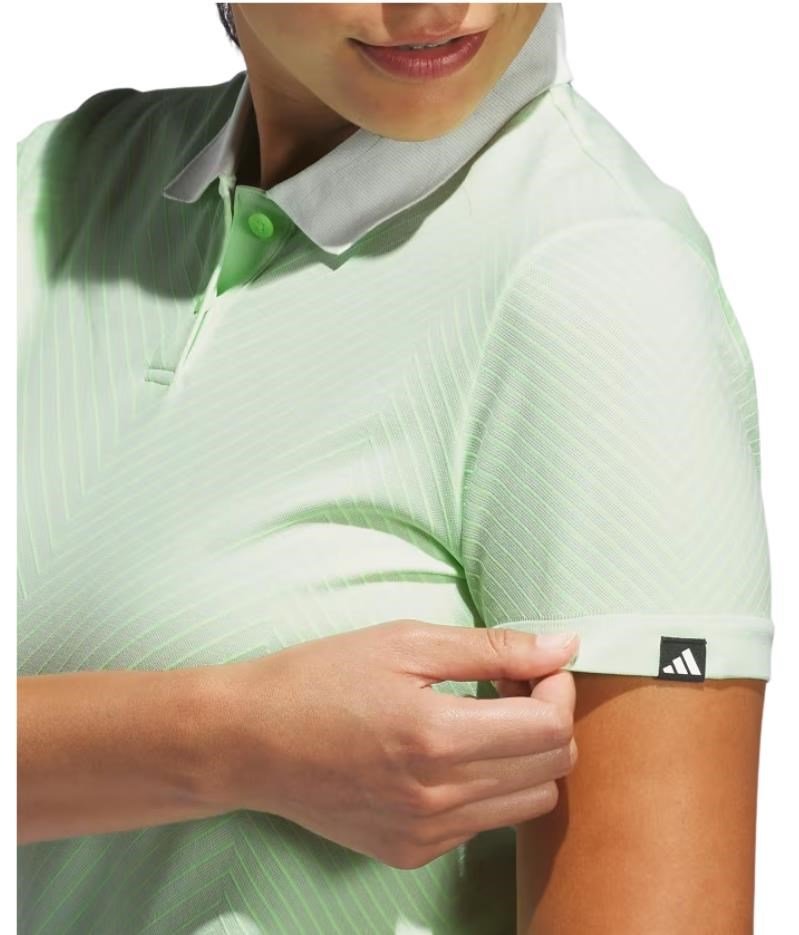 Adidas Ultimate 365 Tour PrimeKnit polo de mujer, crystal jade