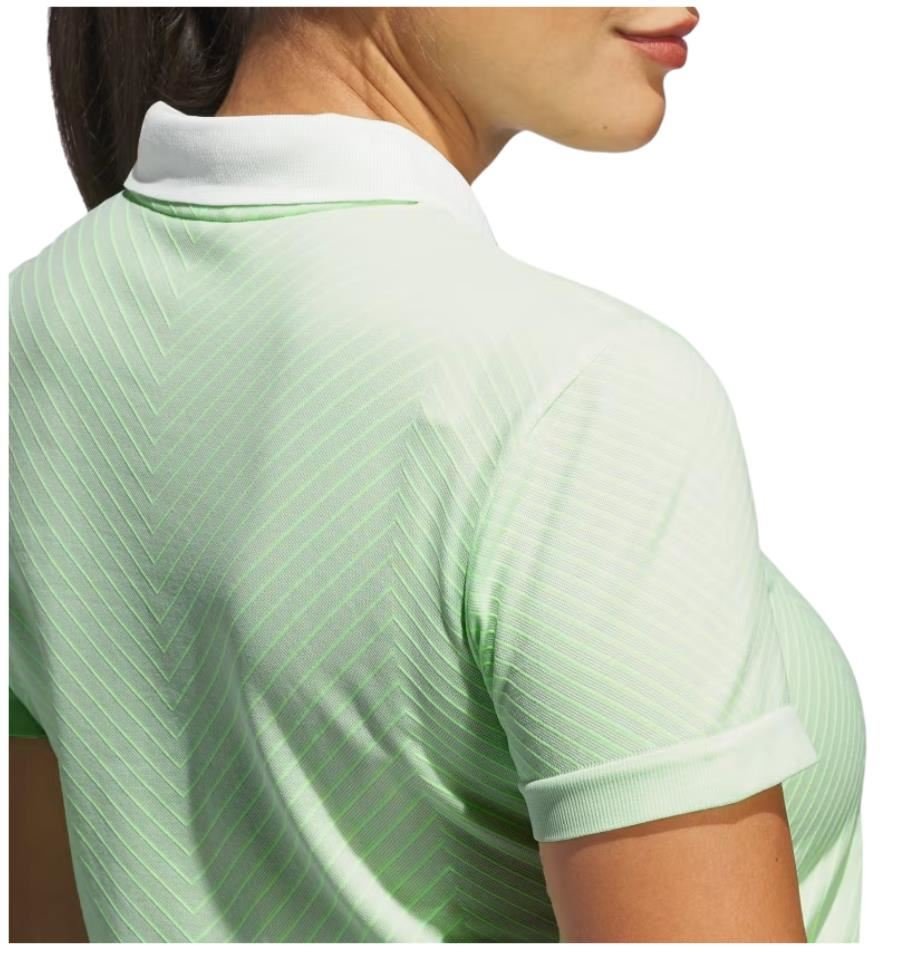 Adidas Ultimate 365 Tour PrimeKnit polo de mujer, crystal jade