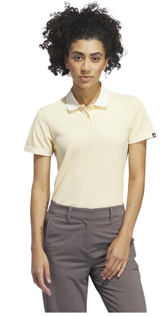 Adidas Ultimate 365 Tour PrimeKnit polo de mujer, ivory