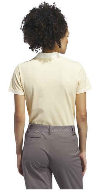 Adidas Ultimate 365 Tour PrimeKnit polo de mujer, ivory