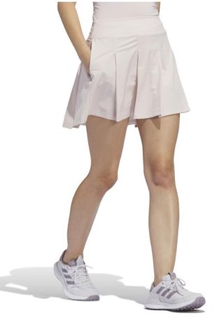 Adidas Ultimate 365 Tour Pleated falda pantalón de mujer, putty mauve