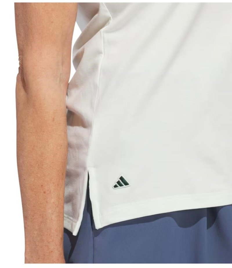 Adidas GO-TO Heathered polo de mujer, crystal jade mel